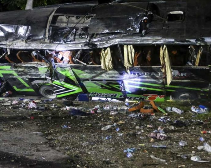 Faulty brakes blamed for Indonesia bus crash which killed 11, injured dozens