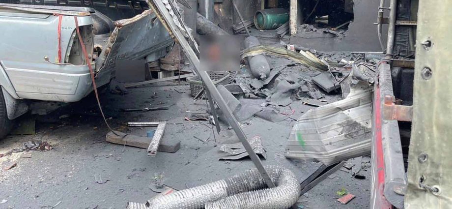 Gas cylinder explosion kills man at home used for storage