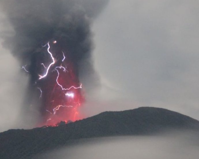 Indonesia’s Ibu volcano erupts as agency warns local aviation authorities