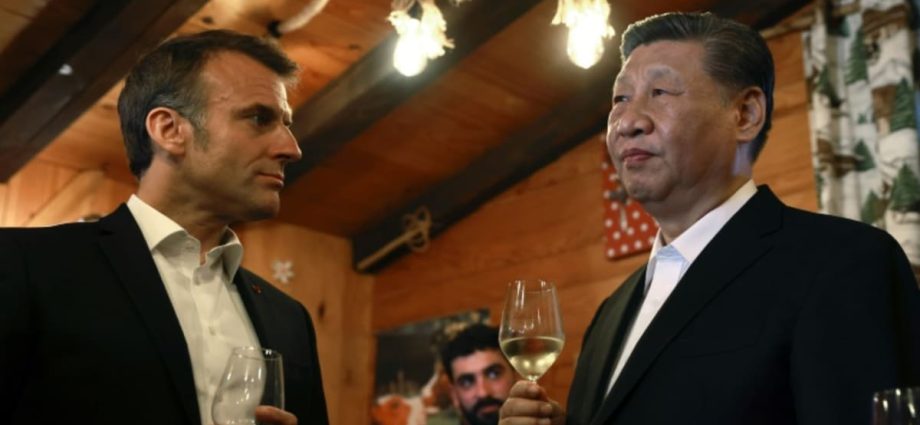 Macron hosts Xi in French mountains to talk Ukraine, trade