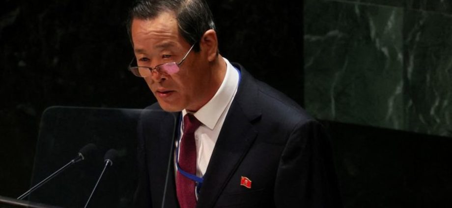 North Korea's UN ambassador says new sanctions monitoring groups will fail