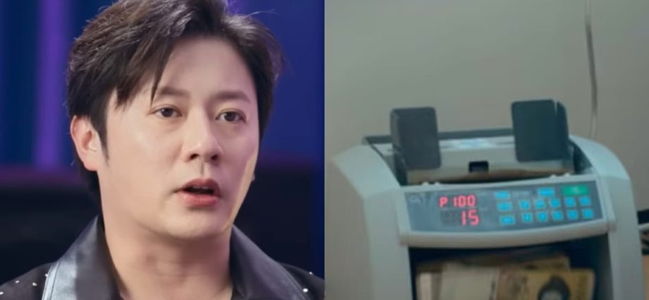 Singaporean businessman David Yong featured in new Netflix show has a cash counting machine in his living room