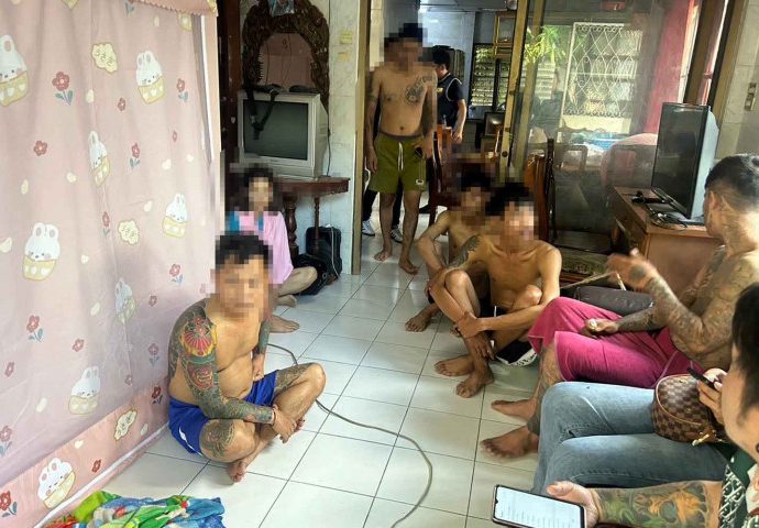 8 suspected loan sharks arrested at Bangkok house