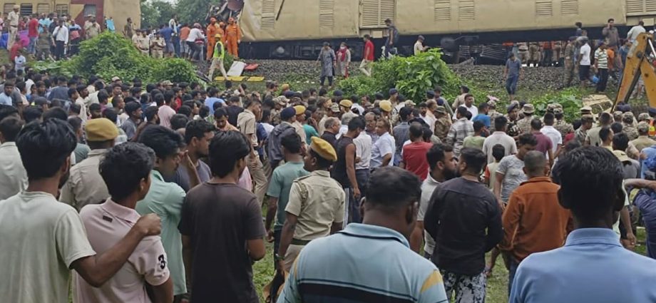 At least seven killed as Indian passenger and goods trains collide