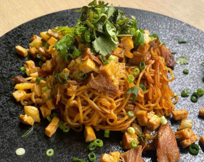 Elevate your instant noodles: ‘Hangover’ spicy pork yakisoba by Hashida’s Chef Kenjiro Hashida