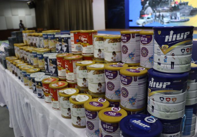 Fake powdered milk from Vietnam seized