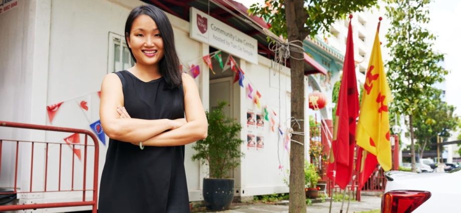 From a small container at a Hougang temple, this lawyer and her team bring legal access to the vulnerable