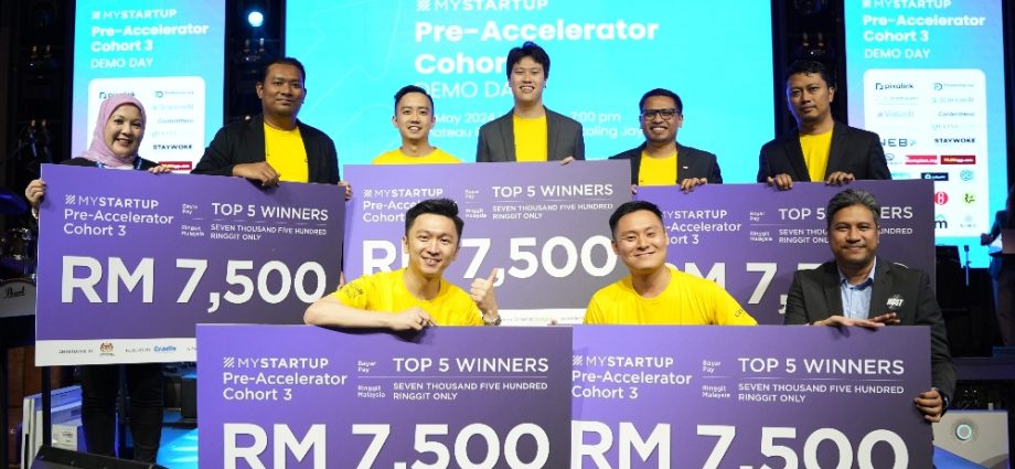 High potential startups unveiled at the MyStartup Pre-Accelerator Cohort 3 Demo Day 
