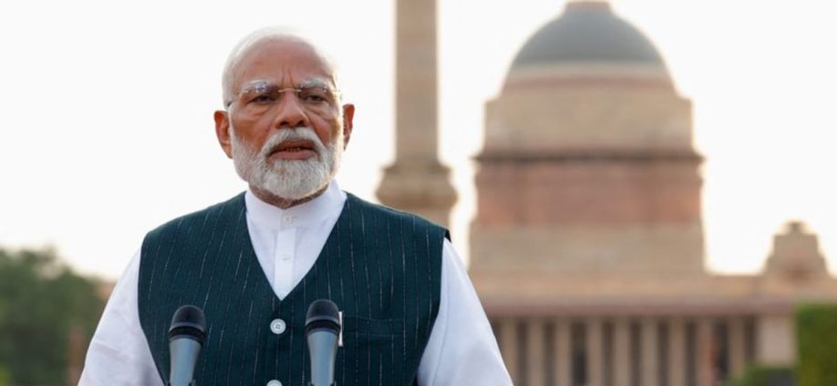 India's Modi calls for 'consensus' as parliament opens after polls