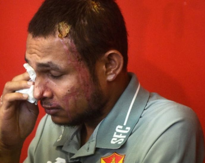 Malaysian footballer Faisal Halim calls for justice after acid attack