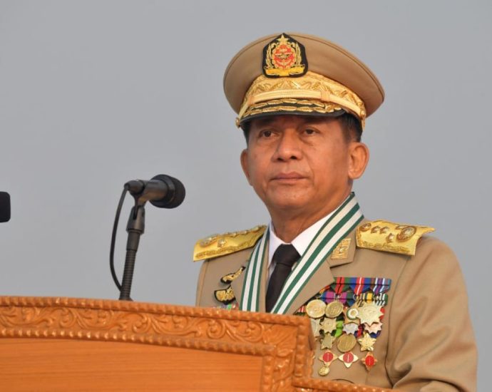 Myanmar junta chief apologises after security forces shoot dead prominent Buddhist abbot