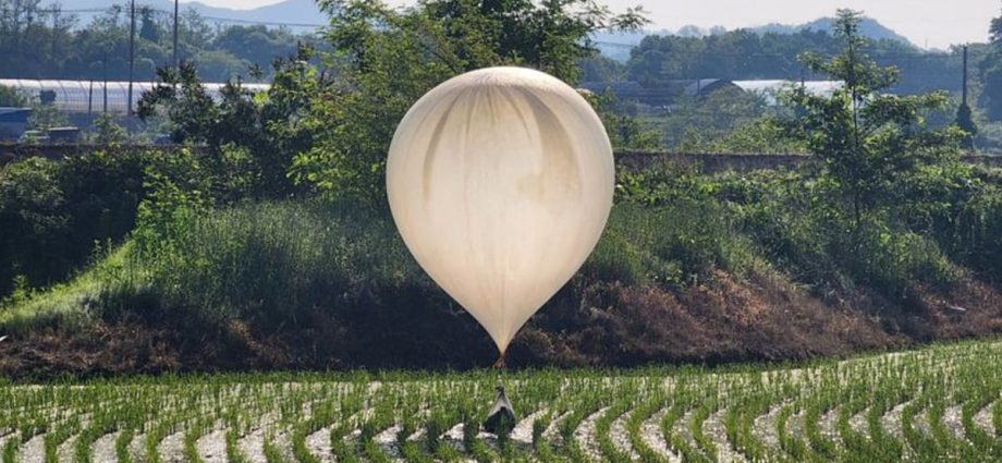 North Korea sends 600 more trash balloons over border, South says