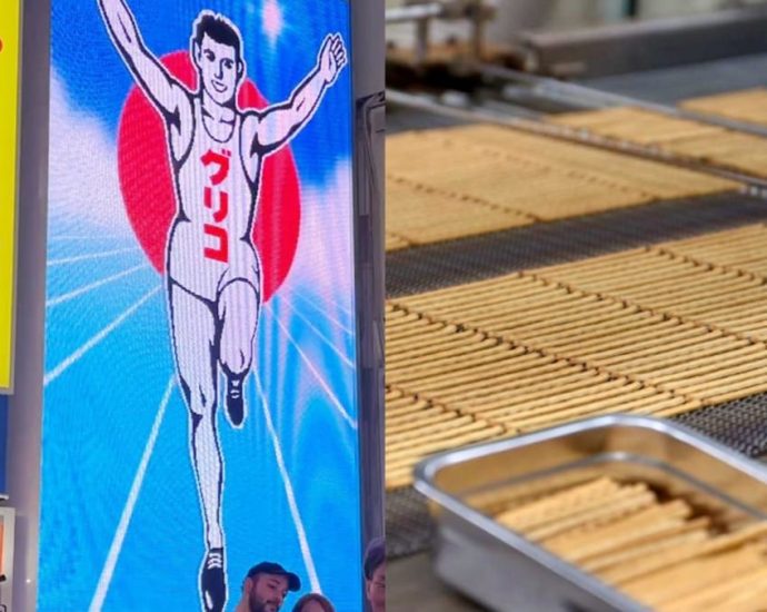 Pocky, Pretz and Osaka’s ‘Running Man’: We went behind the scenes at Glico’s factory in Japan