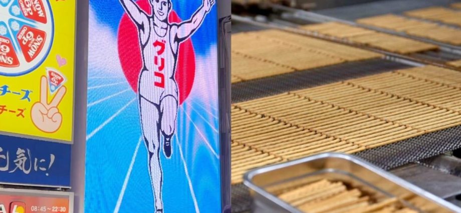 Pocky, Pretz and Osaka’s ‘Running Man’: We went behind the scenes at Glico’s factory in Japan