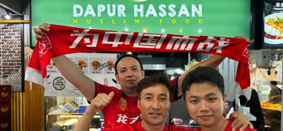 Singapore goalkeeper Hassan Sunny’s food stall sells out early thanks to Chinese football fans