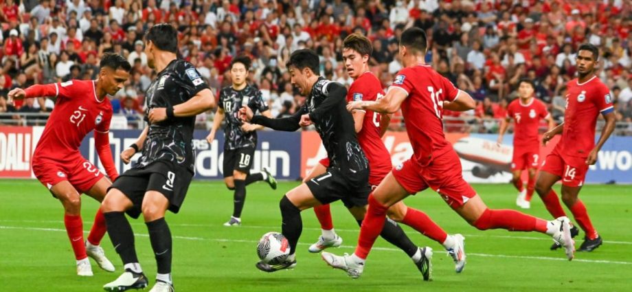 Son stars as South Korea rout Singapore 7-0 at packed National Stadium
