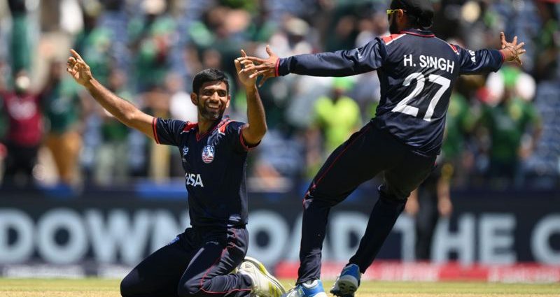 T20 World Cup results: USA stun Pakistan in World Cup super over