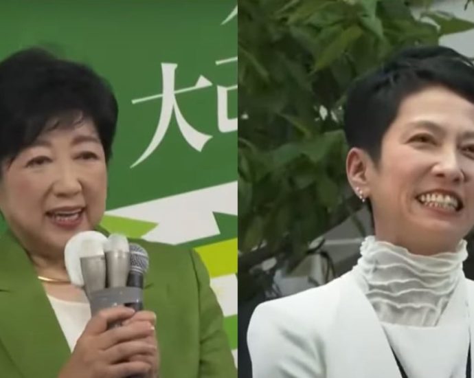 Tokyo governor election race kicks off with all eyes on 2 powerful female candidates