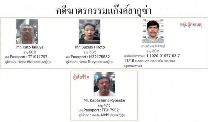Two “yakuza” caught in Laos