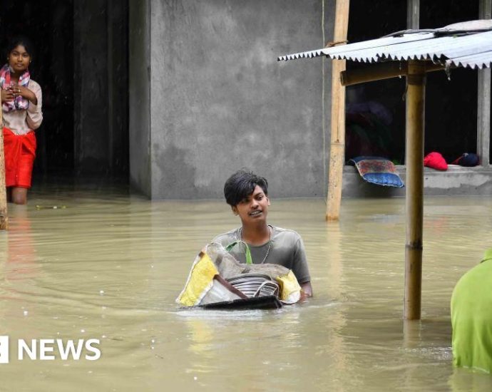 Assam floods: India state battling floods braces for more rains