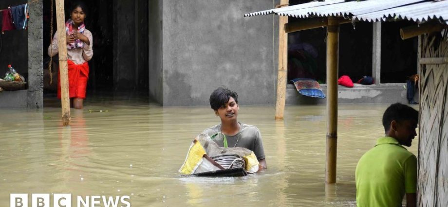 Assam floods: India state battling floods braces for more rains
