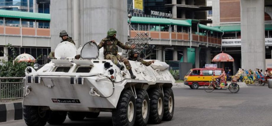 Bangladesh says it forgot to remove UN logos from vehicles as it contained unrest