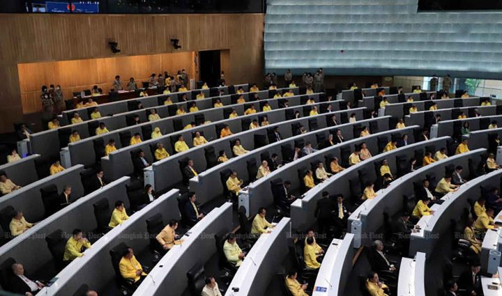 Blue is the colour as Senate takes centre stage