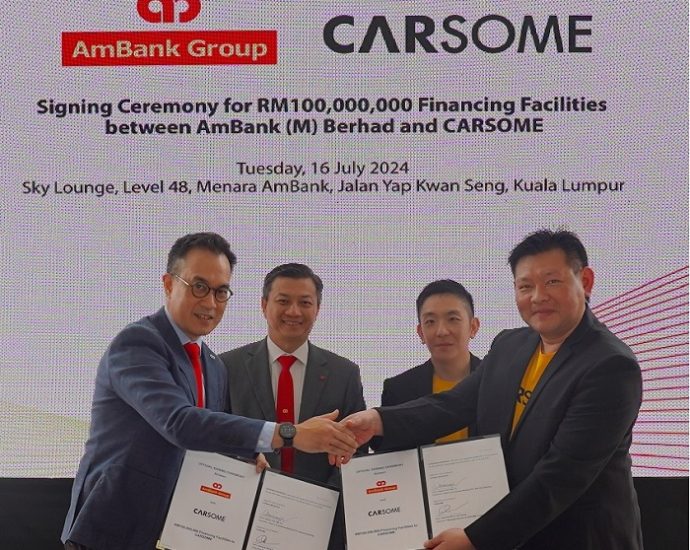 Carsome secures US.39mil financing facility from AmBank