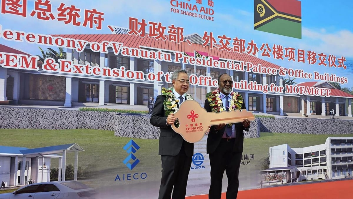 China builds new presidential palace in Pacific's Vanuatu