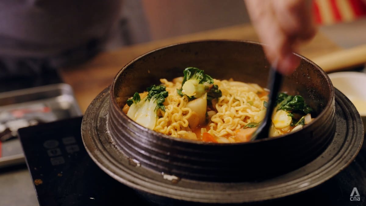 Elevate your instant noodles: Jjambbong and army stew ramyeon by Nae:um’s chef Louis Han