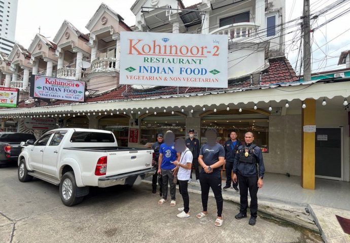 Foreigners arrested for long overstays in Phuket