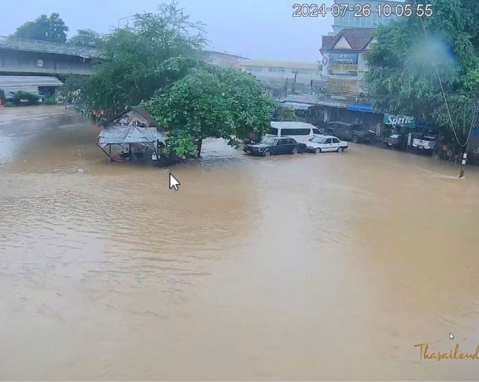 Heavy rains flood Thai-Myanmar Border