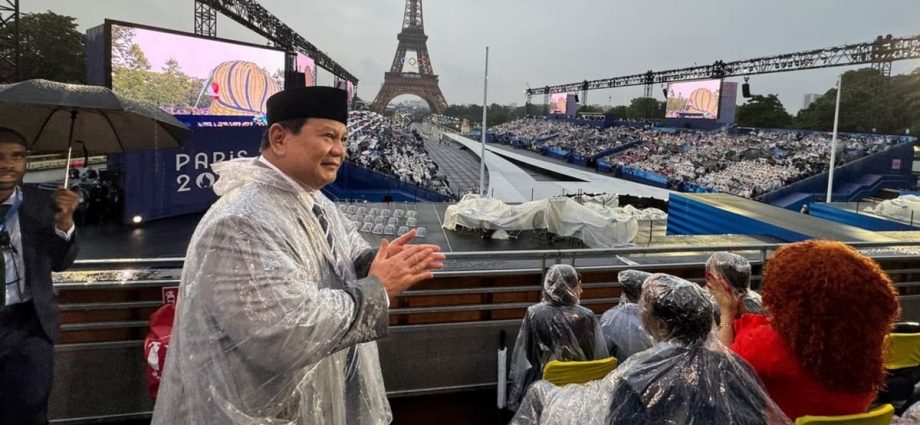 Indonesia keeps up hopes of hosting 2036 Olympics, as president-elect Prabowo meets IOC president in Paris