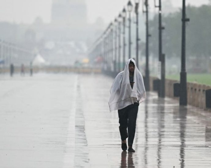 Parts of a northwest Delhi flooded after canal breach