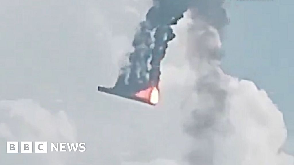 Watch: China rocket crashes after 'accidental' launch