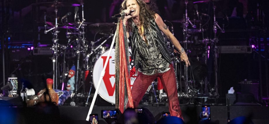 Aerosmith retires from touring, citing permanent damage to Steven Tyler’s voice last year