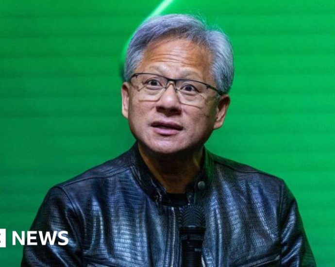 AI chip giant Nvidia’s shares sink despite record sales of bn