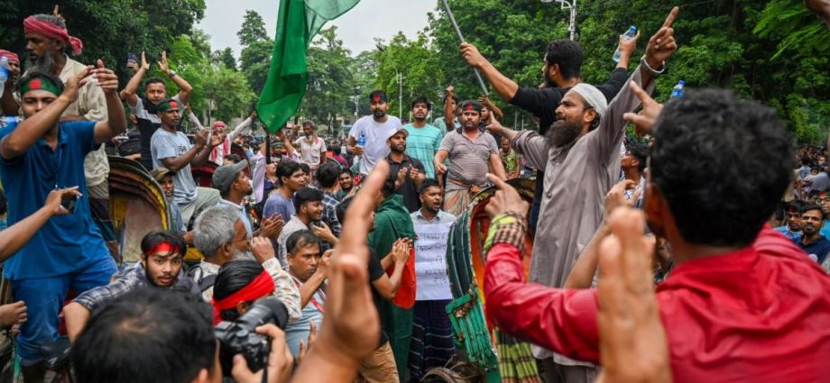 Bangladesh protests demand PM resign, army stands ‘by the people’