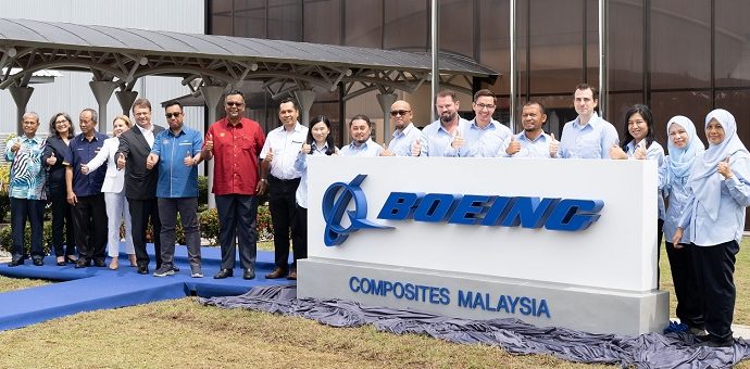 Boeing relaunches its Malaysian manufacturing site as Boeing Composites Malaysia