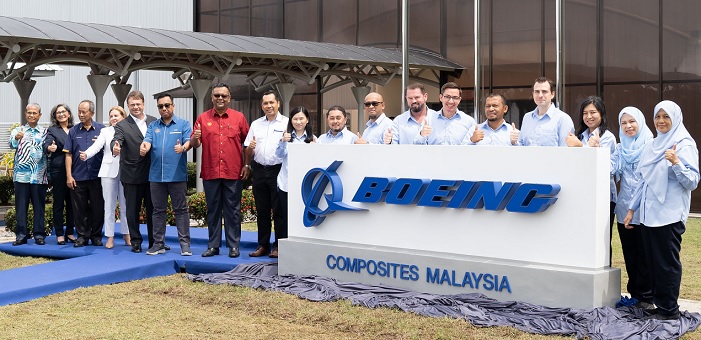 Boeing relaunches its Malaysian manufacturing site as Boeing Composites Malaysia