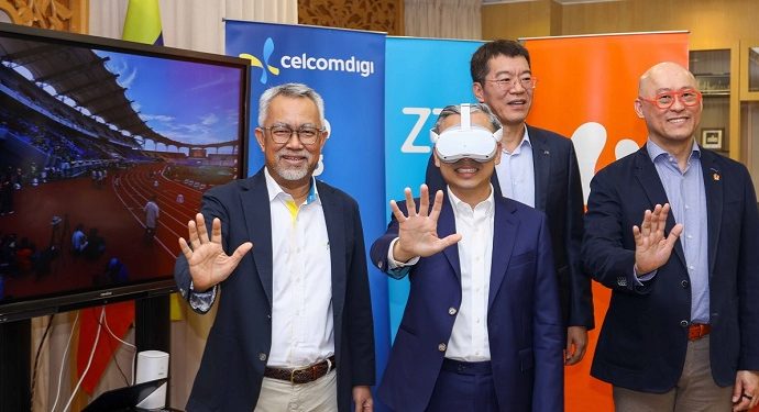 CelcomDigi, U Mobile and ZTE deploy 360° cameras with remote virtual reality broadcast at SUKMA 2024