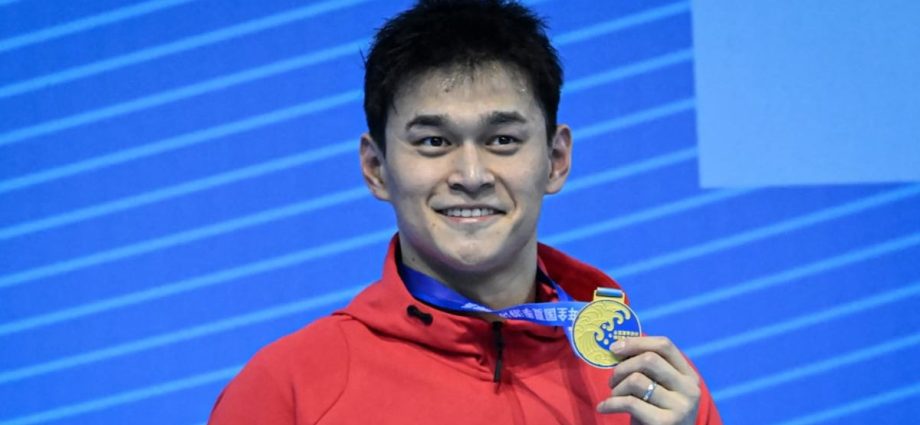 Chinese Olympic champion Sun Yang wins in first race after 4-year doping ban