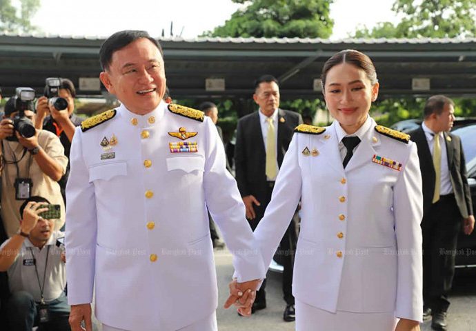 Critics warn Thaksin off politics