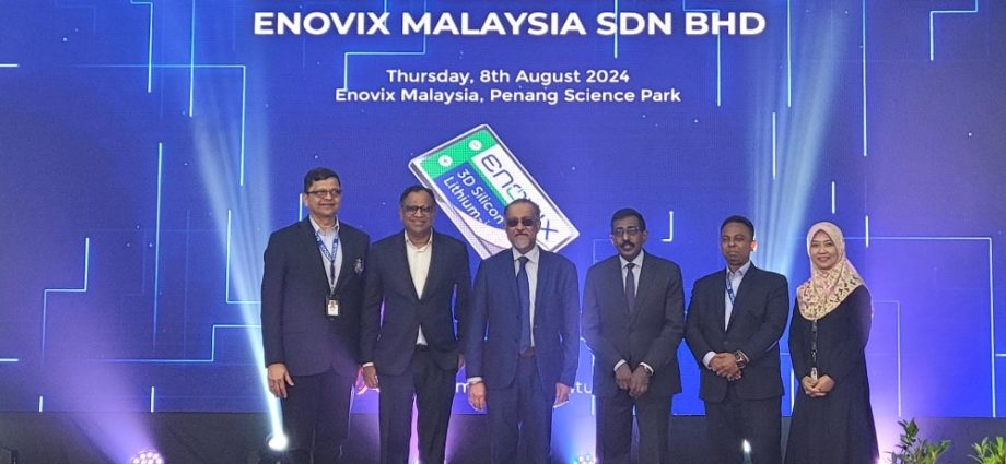 Enovix Corporation inaugurates USD1.2 bil high-volume manufacturing facility in Malaysia