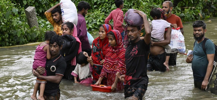 Flood deluge worsens in Bangladesh with millions affected
