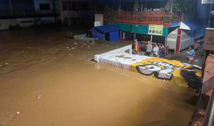 Flooding hits Chiang Rai’s border markets, villages