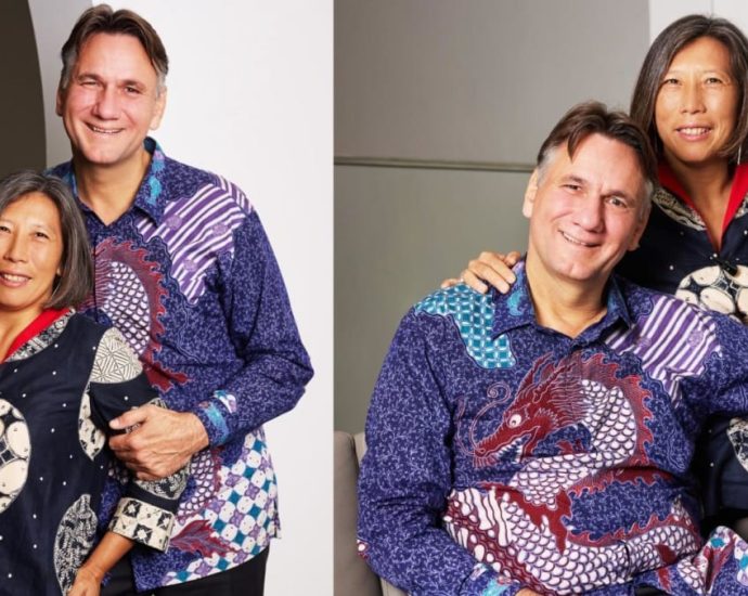 How Max Maeder’s parents Hwee Keng and Valentin first met almost 30 years ago