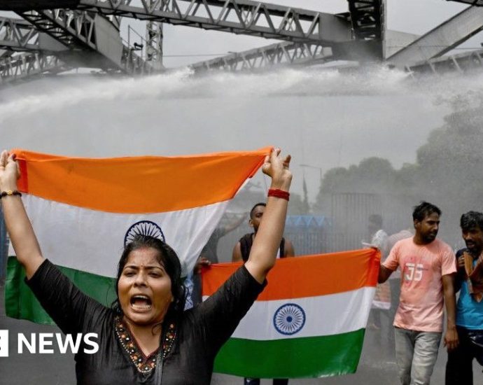 India police tear-gas protesters over doctor’s rape and murder