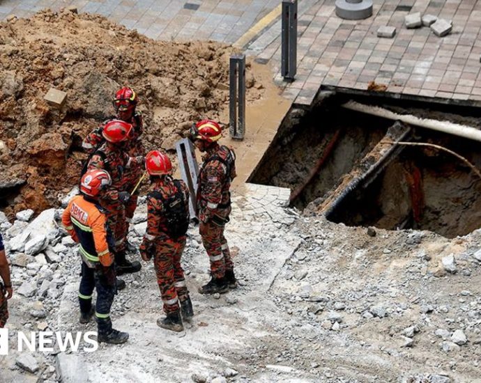 Kuala Lumpur: Inside the search for woman swallowed by sinkhole