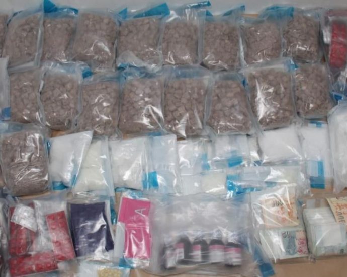 Man, 67, caught with 9.5kg of heroin in Singapore’s largest single haul so far in 2024